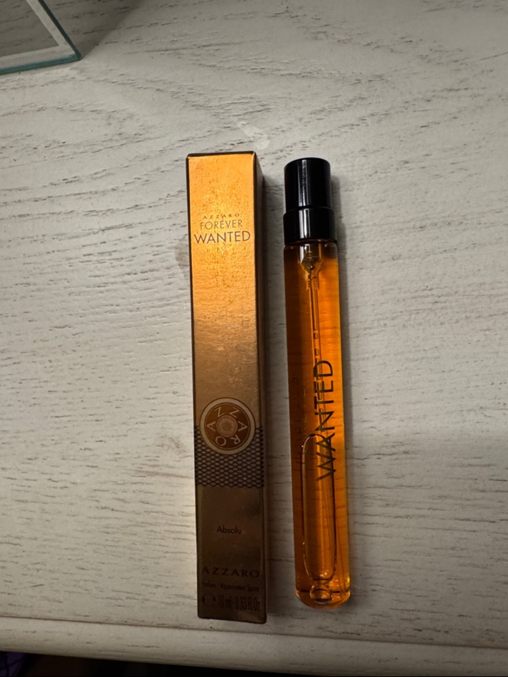 Azzaro Forever Wanted Absolu Mens Eau de Parfum Travel Spray - Amber 10 ml